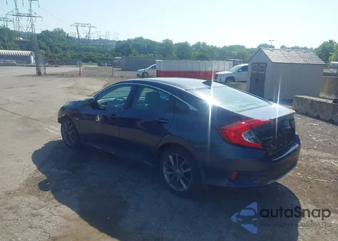 2019 Honda Civic Ex z USA, uszkodzony, nr VIN 19XFC1F32KE206858